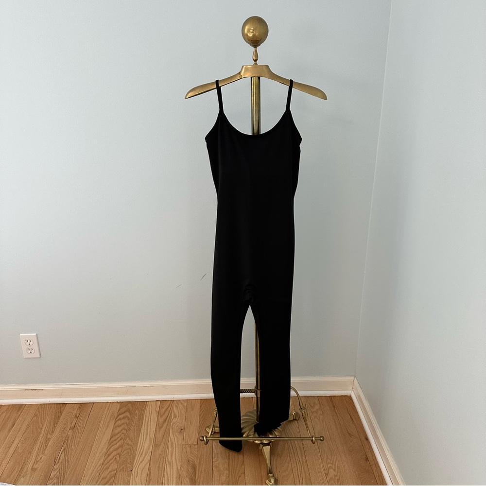 Black Spaghetti Strap Jumpsuit